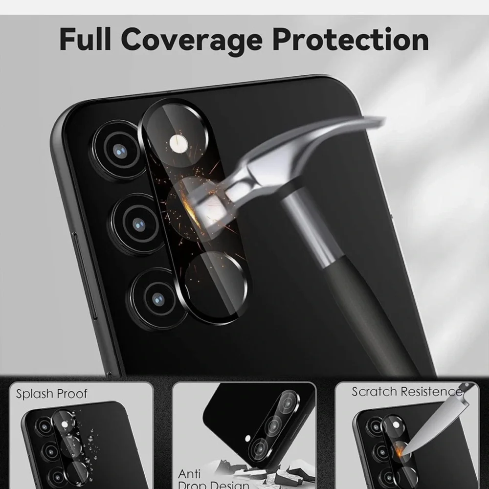 For Samsung Galaxy S24 Camera Lens Tempered Glass Screen Protector HD Clear 6.2